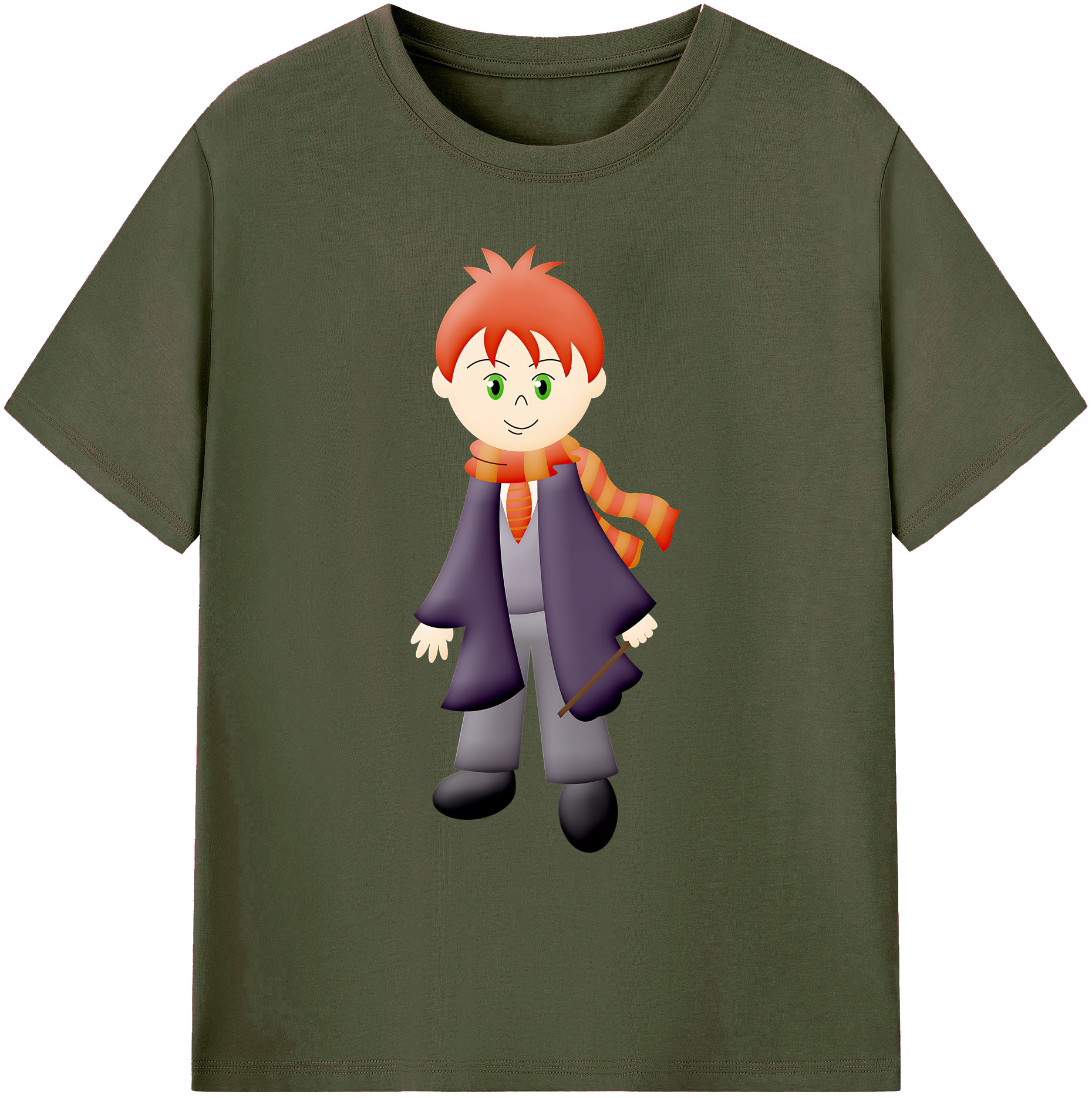 （画像用） Harry Potter ハリー・ポッターシリーズ 綿100％ メンズ半袖Tシャツ｜肌触りやわらか＆通気性